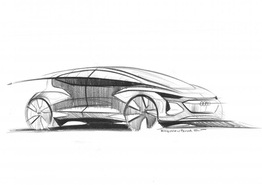 Эскиз Audi AI:ME 2019 года  (фото 41 из 104)